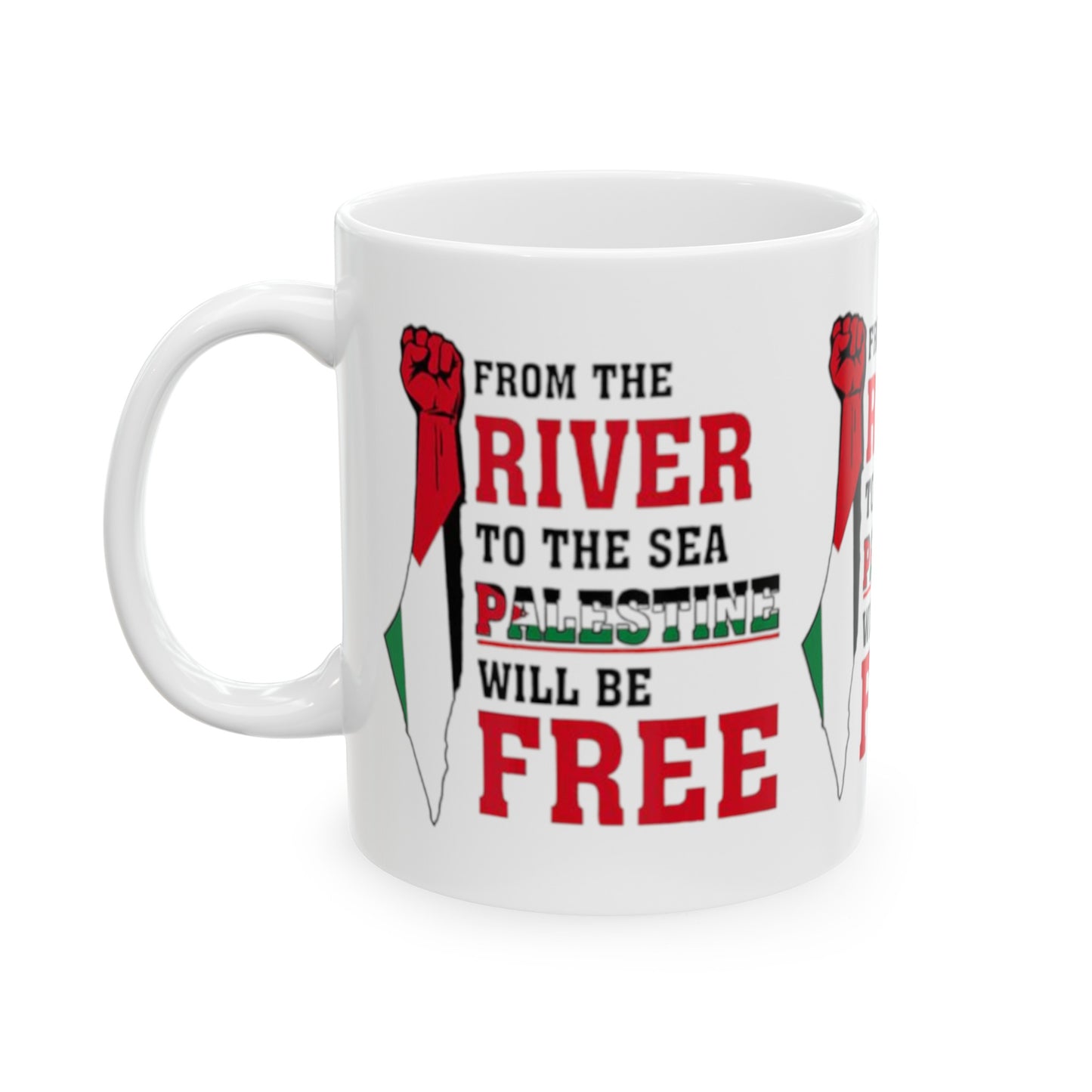 'From the River' White Mug (11oz/0.33L)