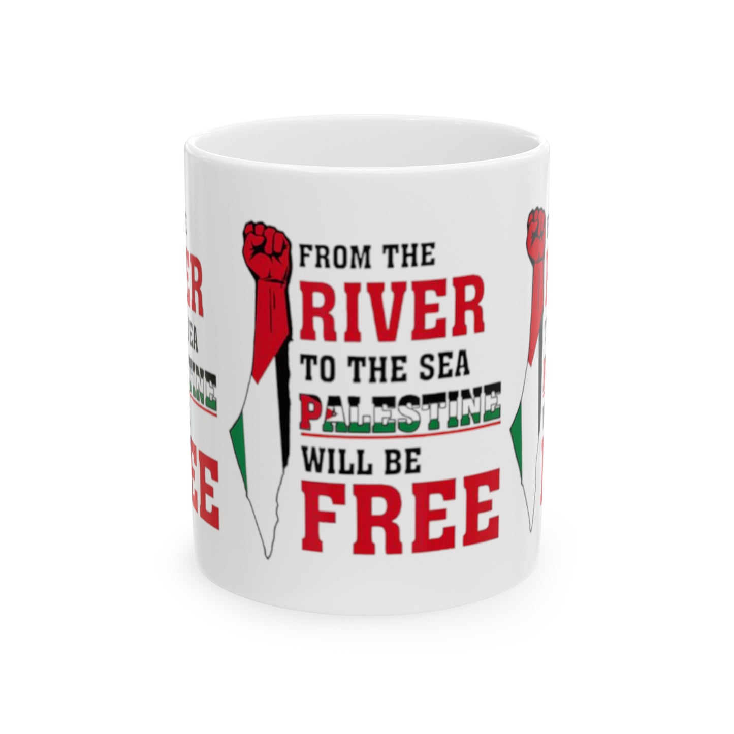 'From the River' White Mug (11oz/0.33L)