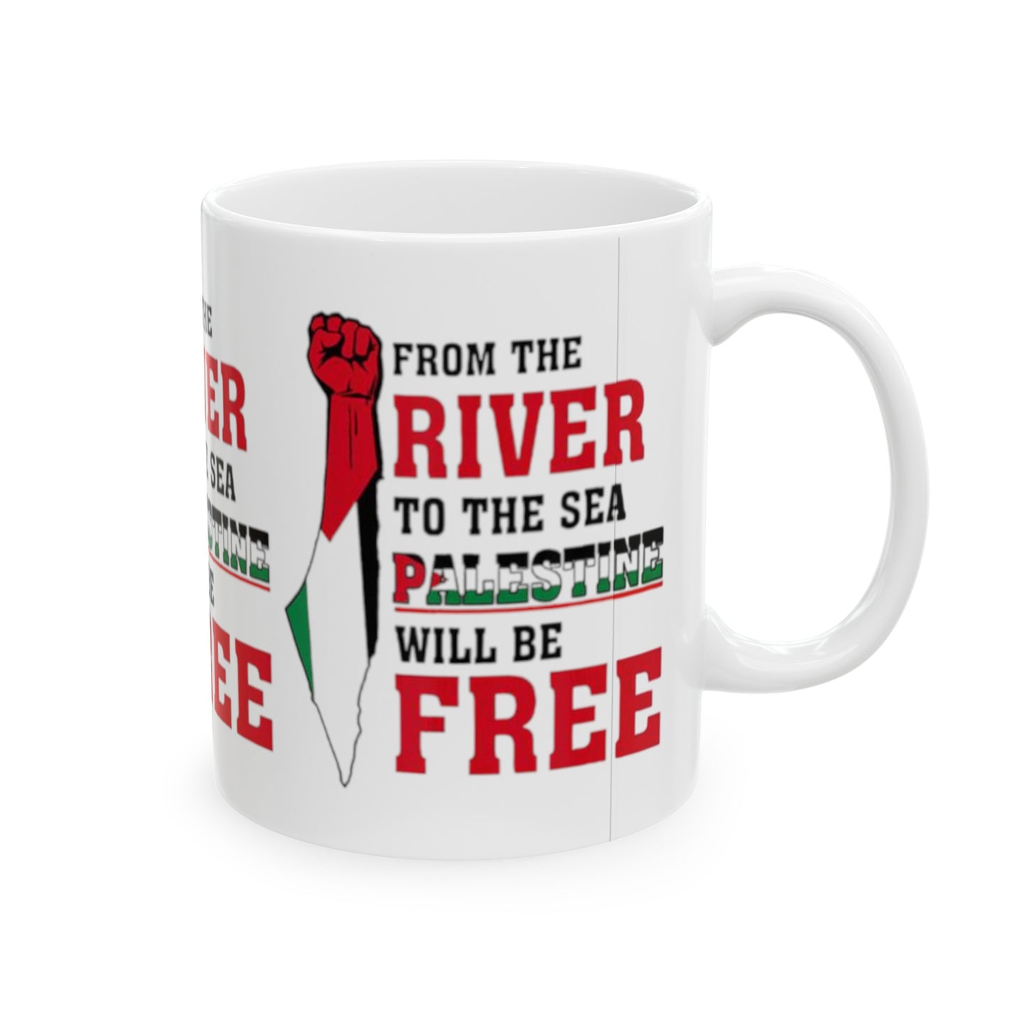 'From the River' White Mug (11oz/0.33L)