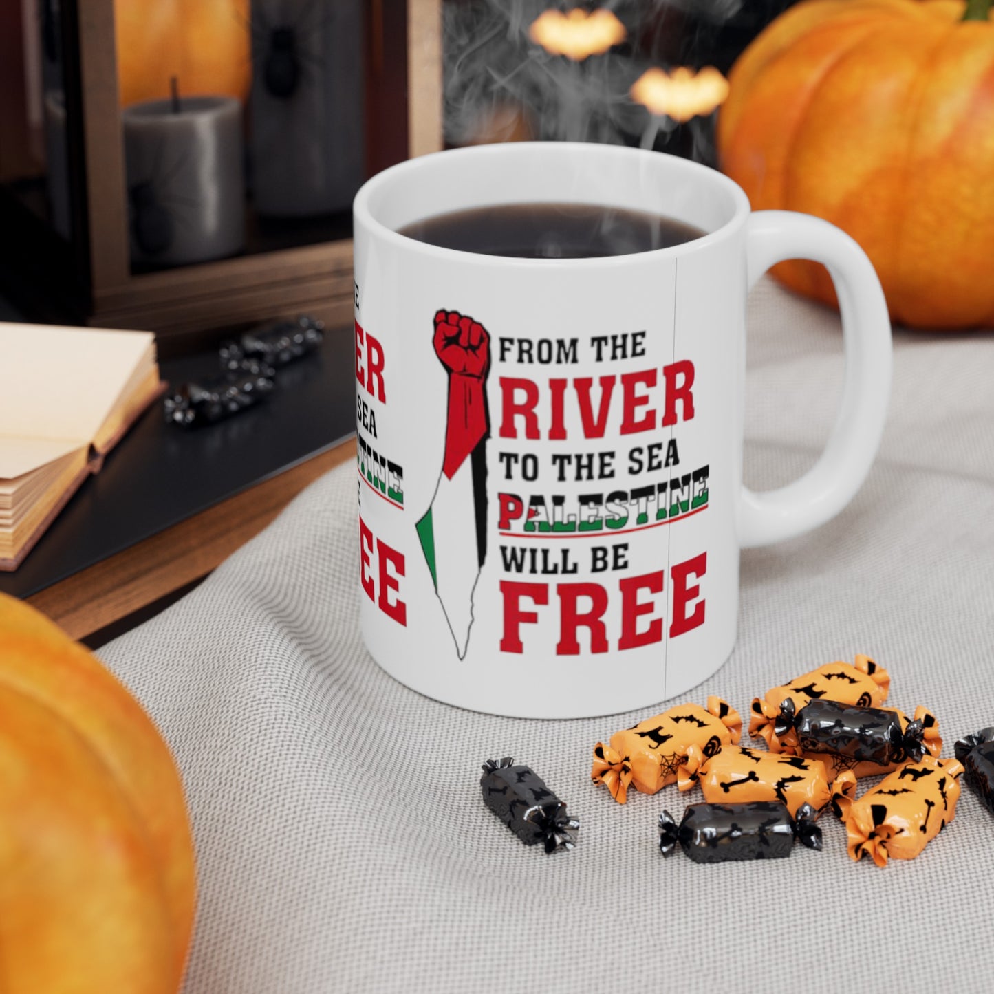 'From the River' White Mug (11oz/0.33L)